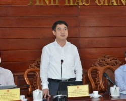 Ông Nghiêm Xuân Thành, Ủy viên Trung ương Đảng, Bí thư Tỉnh ủy, Trưởng ban Chỉ đạo phòng, chống dịch Covid – 19 tỉnh, phát biểu tại cuộc họp ngày 10-9.