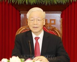 Tổng Bí thư Nguyễn Phú Trọng. Ảnh: Trí Dũng/TTXVN