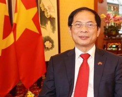 Bộ trưởng Ngoại giao Bùi Thanh Sơn. Ảnh: TTXVN.