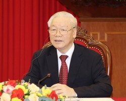 Tổng bí thư Nguyễn Phú Trọng - Ảnh: TTXVN