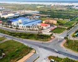 Một góc Khu công nghiệp Sông Hậu - Hậu Giang. (Ảnh: Trung Quân)