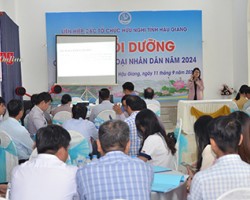 Công trình cầu Ba Lập được Liên hiệp các tổ chức hữu nghị tỉnh Hậu Giang vận động hưởng ứng “Tết Quân - Dân” 2025.