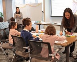 Giảng viên nhiệt tình, học trò say mê. (Ảnh: Lê Hoàng/Mỹ)