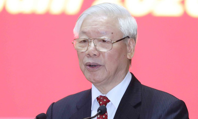 Tổng bí thư, Chủ tịch nước Nguyễn Phú Trọng.