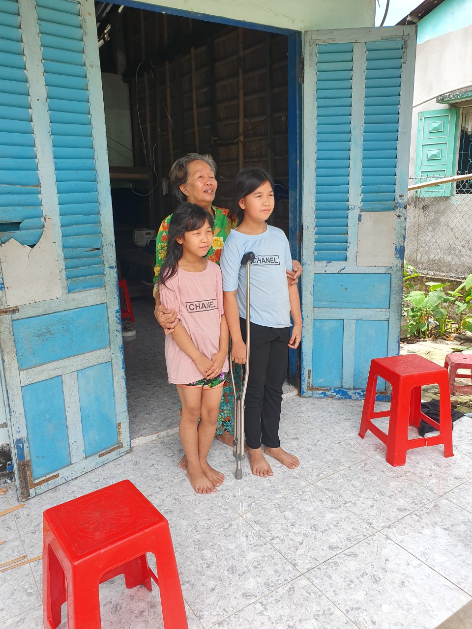 Trẻ mồ côi được tổ chức Đông Nam Á (SEAOF) tài trợ xây dựng nhà ở.