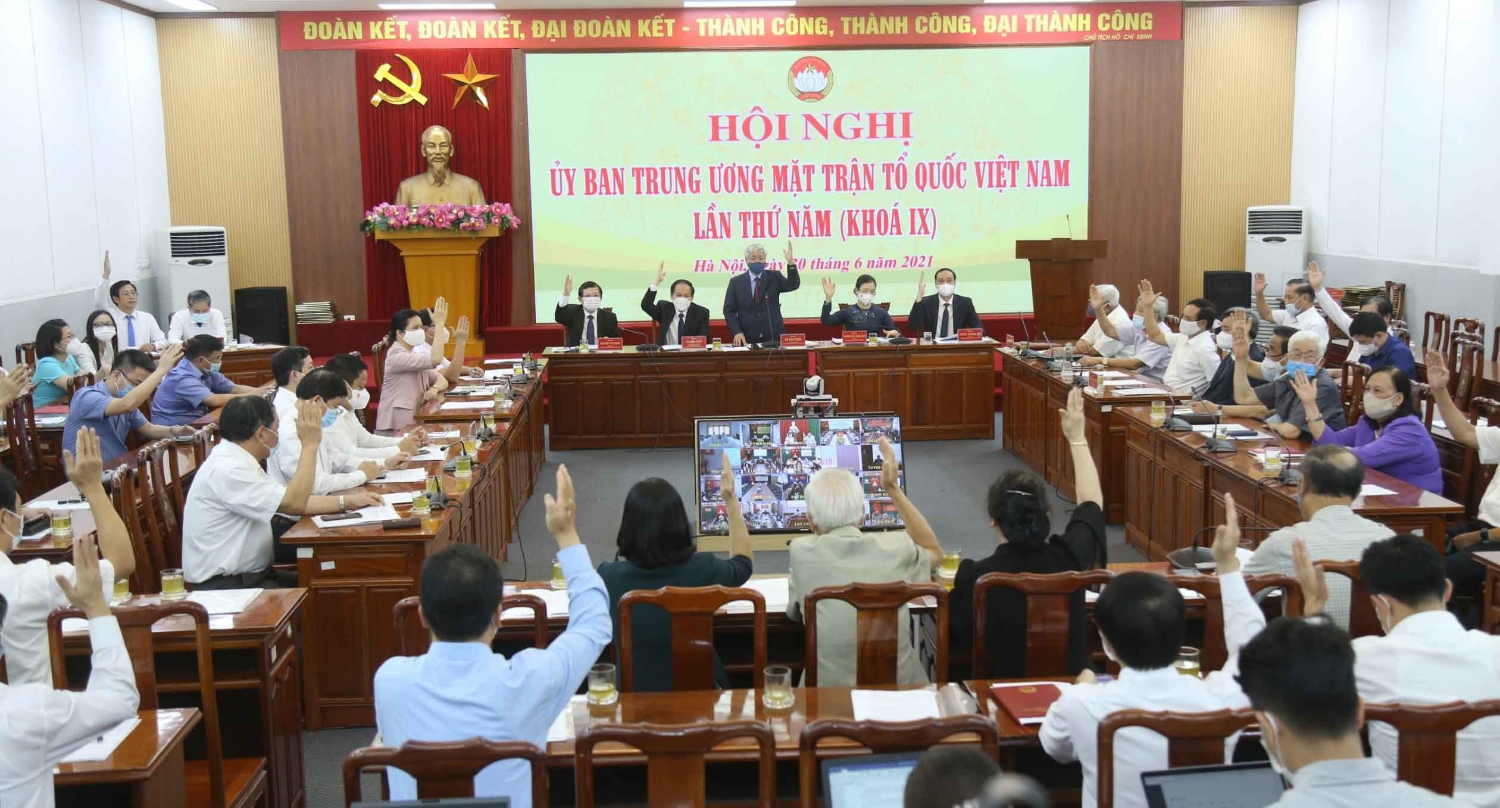 100% đại biểu thống nhất hiệp thương cử ông Lê Tiến Châu làm Phó Chủ tịch – Tổng thư ký Ủy ban Trung ương MTTQ Việt Nam