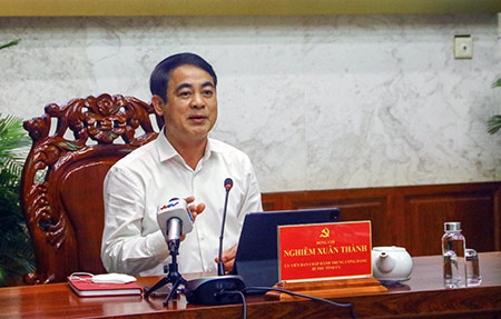 Ủy viên Trung ương Đảng, Bí thư Tỉnh ủy Nghiêm Xuân Thành đặt nhiều mục tiêu cho ngành nông nghiệp tỉnh thực hiện trong thời gian tới.