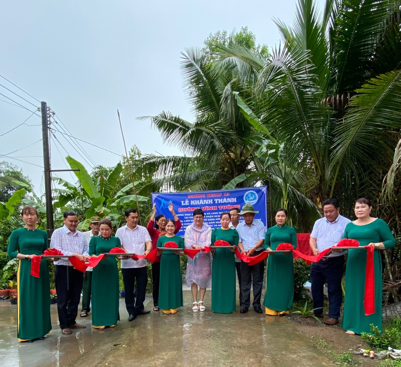 Tổ chức Vesaf/Hoa Kỳ khánh thành dự án tại huyện Phụng Hiệp, tỉnh Hậu Giang
