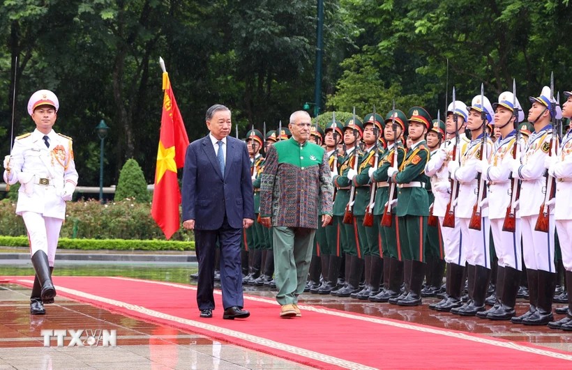 Chủ tịch nước Tô Lâm chủ trì Lễ đón chính thức Tổng thống Timor Leste Jose Ramos-Horta thăm cấp Nhà nước tới Việt Nam.